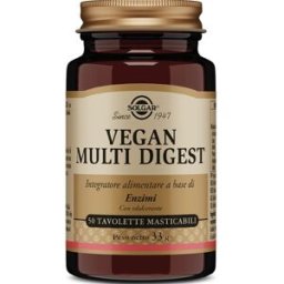 SOLGAR IT. MULTINUTRIENT SpA VEGAN MULTI DIGEST 50TAV MAST