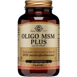 SOLGAR IT. MULTINUTRIENT SpA OLIGO MSM PLUS 60 Tav.SOLGAR