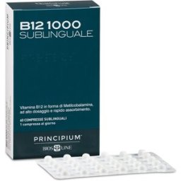 BIOS LINE SpA PRINCIPIUM B12 1000 60 COMPRESSE SUBLINGUALE