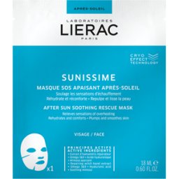 LIERAC (LABORATOIRE NATIVE IT) LIERAC SUNISSIME MASCHERA LENITIVA DOPOSOLE IN TESSUTO