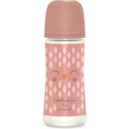 SUAVINEX EXCLUSIVAS RIMAR SL BONHOMIA BIBERON 360ML SILICONE SX PIUMA ROSA