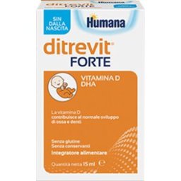 HUMANA ITALIA SpA DITREVIT FORTE 15ML