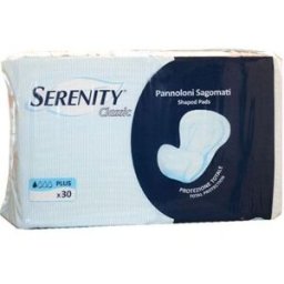 SERENITY SpA SERENITY PANNOLONE SAGOMATO CLASSIC PLUS 30 PEZZI
