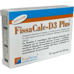 TOP GROUP Srl FISSACALC-D3 Plus 30 Cps 350mg