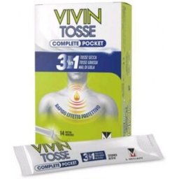 A.MENARINI IND.FARM.RIUN.Srl VIVIN TOSSE COMPLETE POCKET 14 STICK PACK SCIROPPO 10ML