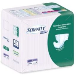 SERENITY SpA SERENITY Pannolone Mutandina SoftDry Maxi L 15 Pezzi
