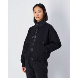 Champion Felpa Zip Up Nero Donna L