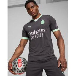 Puma Terza Maglia Gara AC Milan 24/25 Grigio Uomo L