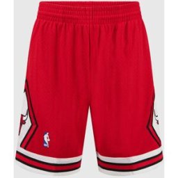 Mitchell&Ness; Chicago Bulls Shorts 97-98 Rosso Uomo S