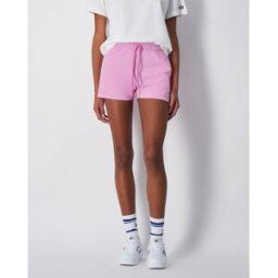 Champion Shorts Icons Mini Logo Rosa Donna L