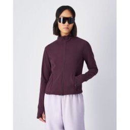 Champion Giacca cardio con cerniera Viola Donna L