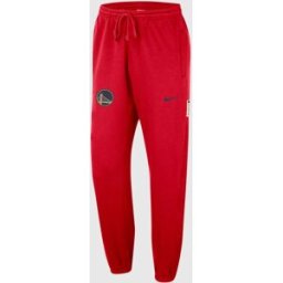 Nike Pantalone Golden State Warriors Rosso Uomo L