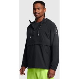 Under Armour Anorak UA Run Anywhere Black Nero Uomo L
