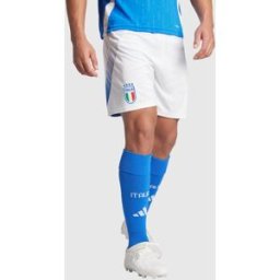 Adidas Pantaloncino Home Italia 2024 Bianco Uomo L