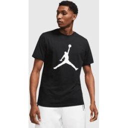 Nike Jordan M J Jumpman Ss Crew Nero Uomo S