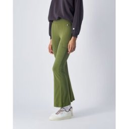 Champion Leggings In Lycra Di Cotone Essenziali Verde Donna XS