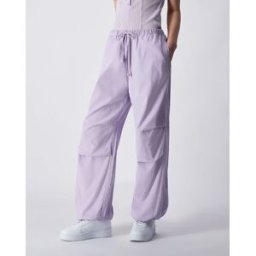 Champion Pantaloni Corduroy Parachute Viola Donna M