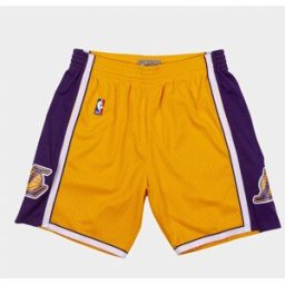 Mitchell&Ness; Los Angeles Lakers Shorts 84-85 Giallo Uomo S