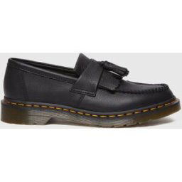 Dr Martens Mocassini Adrian Con Nappe in Pelle Virginia Nero Donna 36