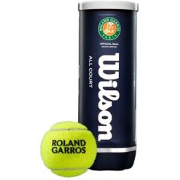 Wilson Palline Roland Garros per tutti i tipi di campo, lattina da 3 YELLOW