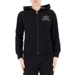 DIMENSIONE DANZA Felpa con cappuccio NERO S