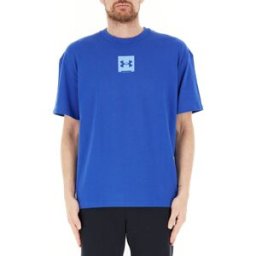 Under Armour T-shirt girocollo BLU LG
