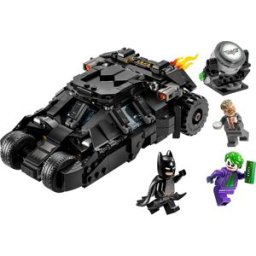 Lego Tumbler di Batman contro Two-Face e The Joker