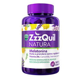 Vicks ZzzQuil Natura Integratore alimentare 60 Caramelle gommose