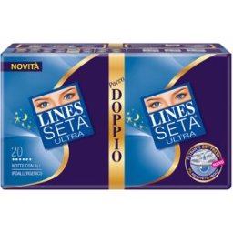 LINES SETA ULTRA NOTTE 20PZ