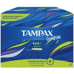 TAMPAX COMPAK SUPER 24PZ