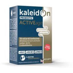 MENARINI COMM Kaleidon Probiotic Active Age 60+ 14 Bustine - Integratore Fermenti Lattici Vivi