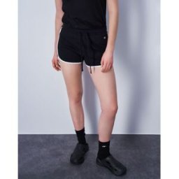 Champion Shorts Icons Con Coulisse Nero Donna S