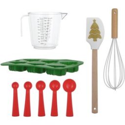 altri brand Set 5 accessori pasticceria natalizi
