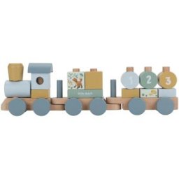 Trenino in Legno Little Dutch Con Costruzioni Forest & friends