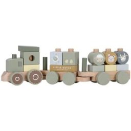 Trenino in Legno Little Dutch Con Costruzioni Little farm
