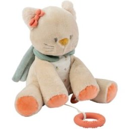 Peluche Sonoro Nattou Gatto Lana