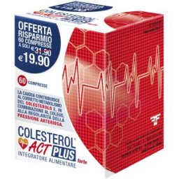 F&F; Srl COLESTEROL ACT Plus Fte 60 Cpr