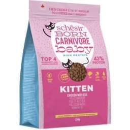 SCHESIR Born Carnivore Kitten Pollo con Uova 1.25KG