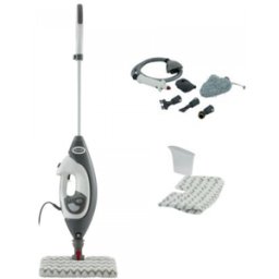 Shark Klik 'n' Flip con Steam Blaster S6005EU - Scopa a vapore elettrica 2 in 1