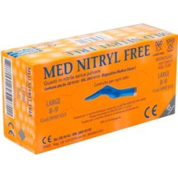 GAMMADIS FARMACEUTICI Srl GUANTI NITRILE S/POLV L 100PZ
