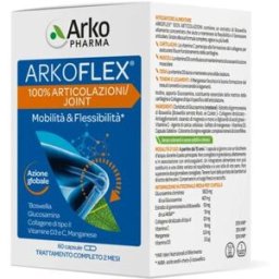 Arkopharma Arkoflex 100% Integratore Per Le Articolazioni 60 Capsule