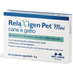 Kos Relaxigen Pet Mini Integratore per animali per il benessere mentale 20CPR Vet