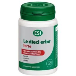 Esi Le Dieci Erbe + Forte Integratore Per il Transito Intestinale 100 Ovalette
