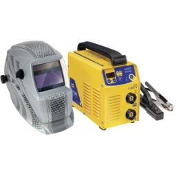 GYS Gysmi E200 FV - Saldatrice Inverter (MMA, TIG Lift)+ Maschera, corrente continua (DC)