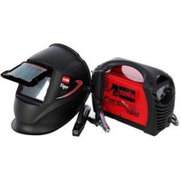 Telwin Force 125 - Saldatrice Inverter (MMA) + Maschera, corrente continua (DC)