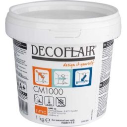 Decoflair COLLA SIGILLANTE CM 1000 1 kg PER POLISTIROLO POLIURETANO ROSONI E MODANATURE