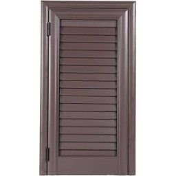 Tecnomat PERSIANA IN ALLUMINIO MARRONE MAREZZATO 1 ANTA DESTRA 60x120 cm (LxH)