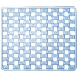 Tecnomat PEDANA DOCCIA 50x50 cm IN PVC TRASPARENTE CELESTE PER PIATTI 70x70 E 80x80 cm