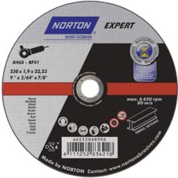 Symantec DISCO ABRASIVO EXPERT Ø230 mm SPESSORE 1,9 mm TAGLIO METALLO