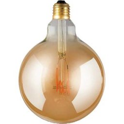 Suprema LAMPADINA LED VINTAGE GLOBO E27 4W 200 lumen 2200K LUCE CALDA DIMMERABILE AMBRATA